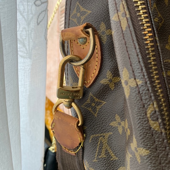 Louis Vuitton Alize 2 Pouches 2 Way Travel Bag Vintage 100% Authentic - Picture 10 of 15